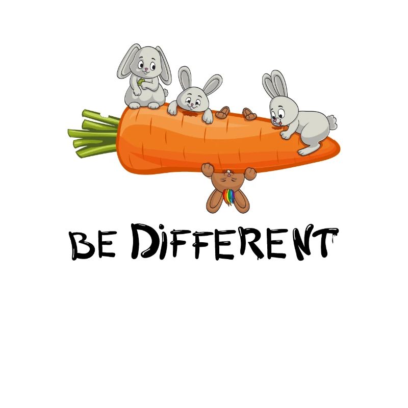 Conception de carotte lapin mignon lapin mignon