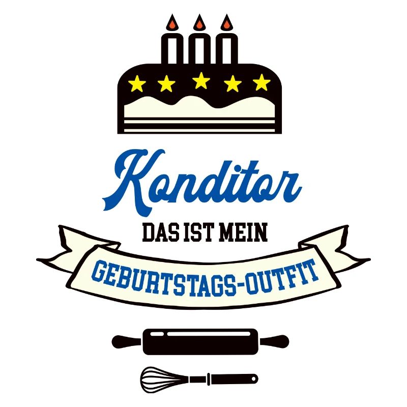 Geburtstag Konditor Bäcker Geb Konditorei Torte