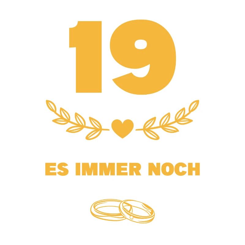 Perlmutthochzeit 19. Hochzeitstag Geschenk Mann