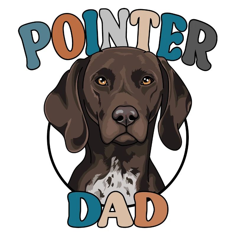 German Shorthaired Pointer Dad Hunde Hund Wilsigns