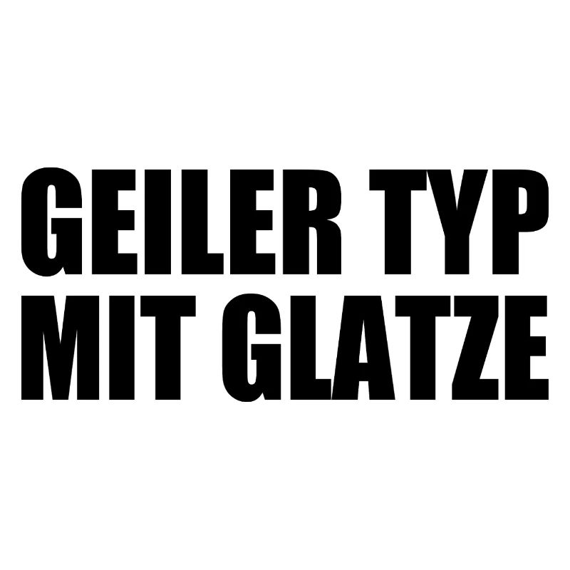geiler typ mit glatze