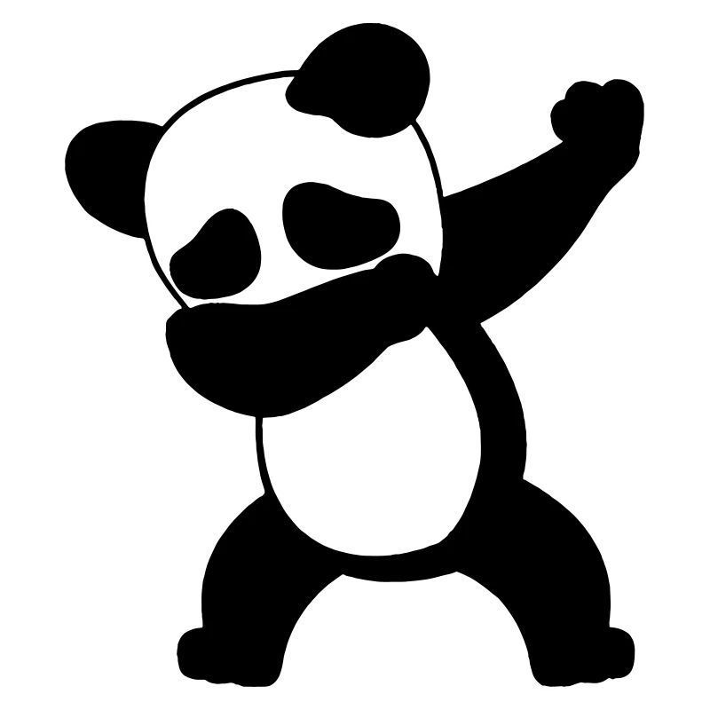 Dabbing Panda Bear Dancing