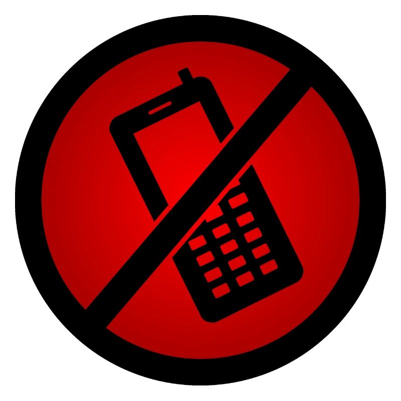 les interdictions de téléphone portable :)