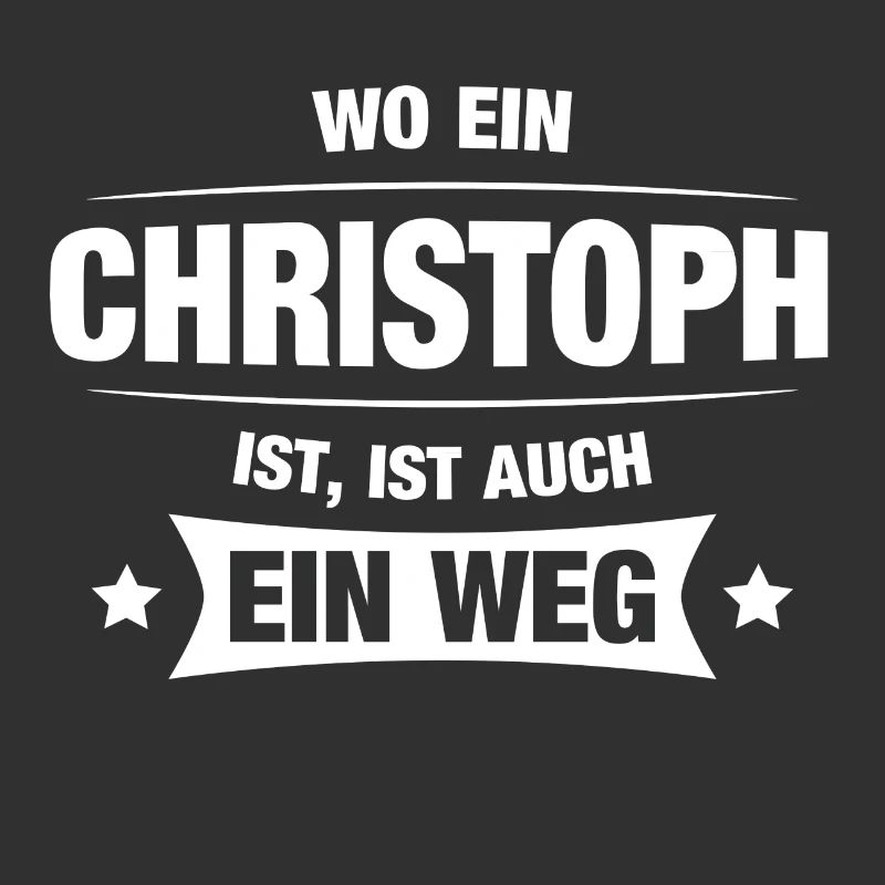 CHRISTOPH Spruch Geschenkidee Geburtstag Witzig
