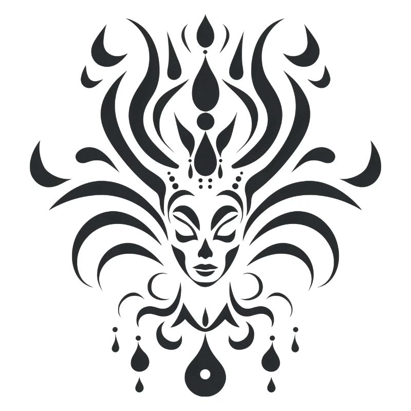 Santeria dévotion exprimée - Art pour les pendentifs