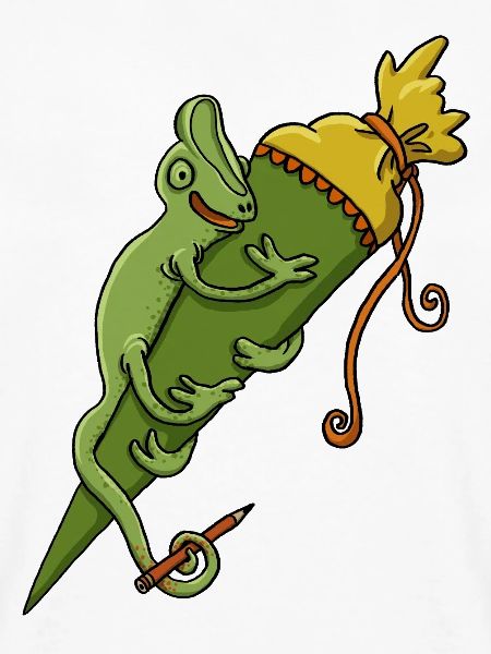 Chamäleon Schultüte