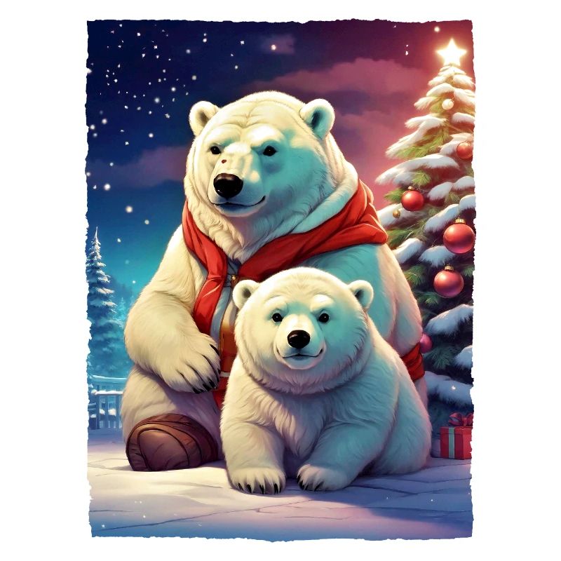 Weihnachten Eisbär 1.7