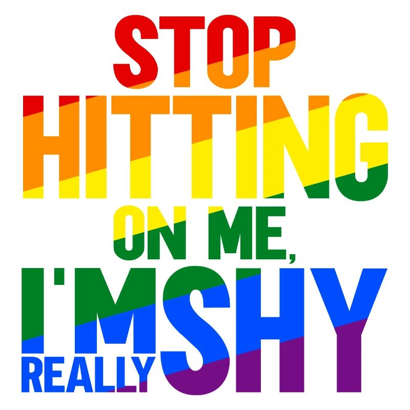 Stop dredging me, I'm shy