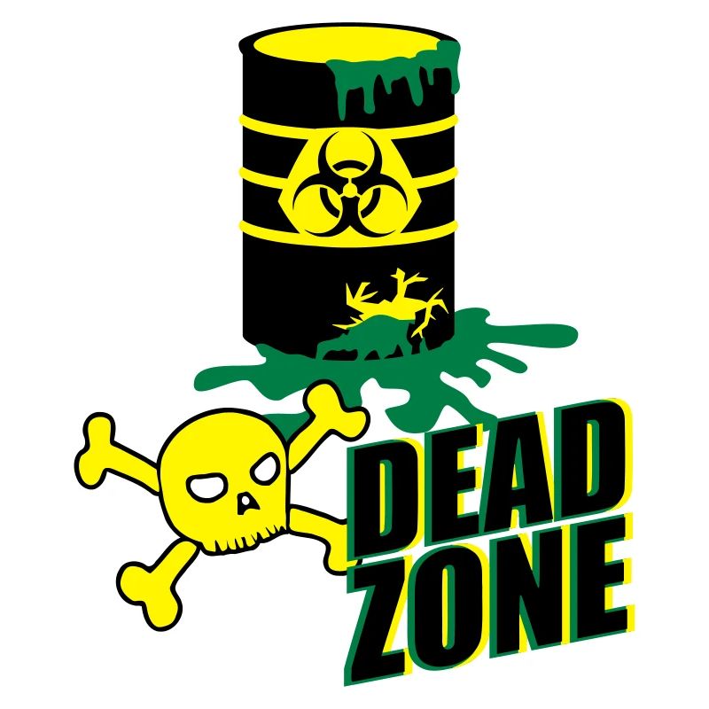 Toxic Biohazard Devil Skull Nuclear Dead Zone