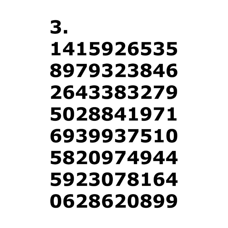 Pi as a gift