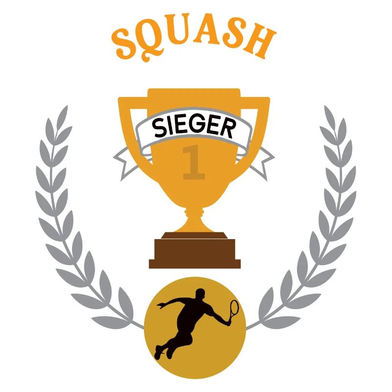 Squash Sieger Gewinner Turnier Meisterschaft