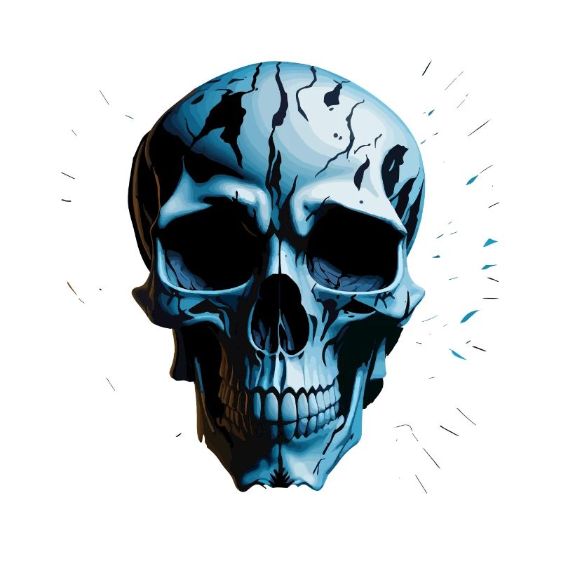 WIKINGER SCHÄDEL I SKULL DESIGN