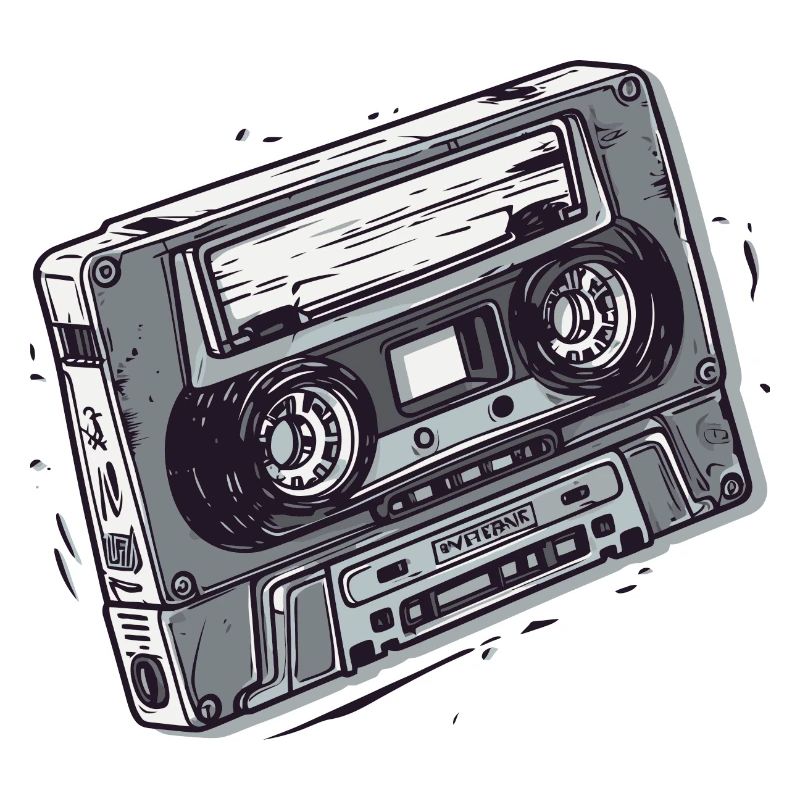 Ancienne cassette compacte