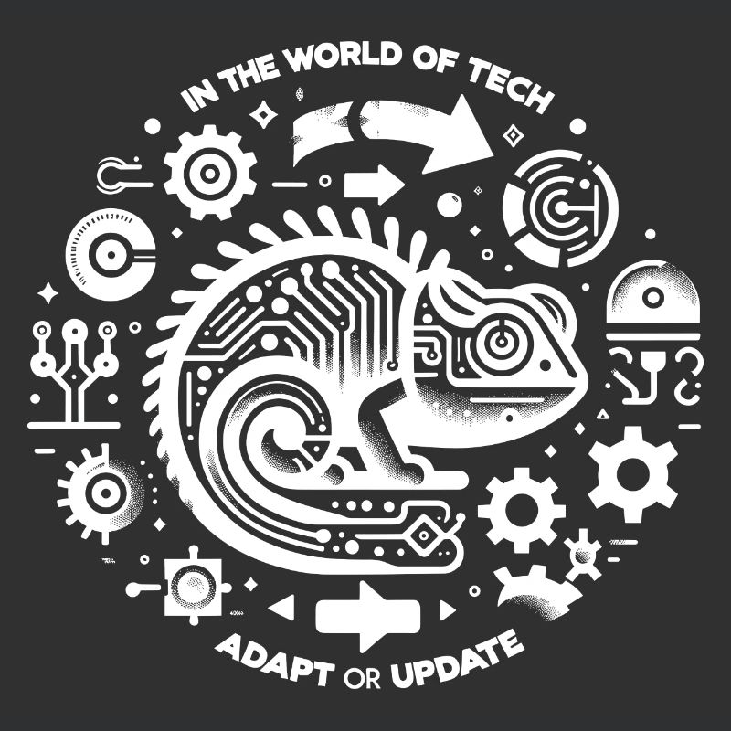 In der Welt der Technik anpassen oder aktualisieren