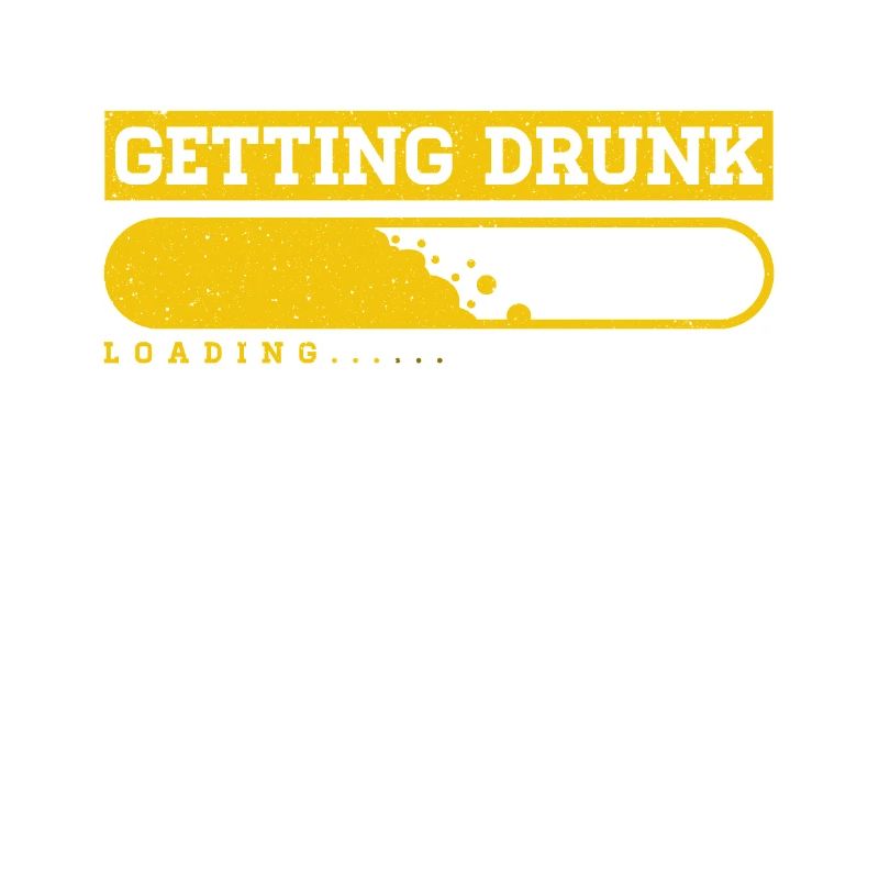 Getting Drunk Loading Alcohol Drinking Bar Gift