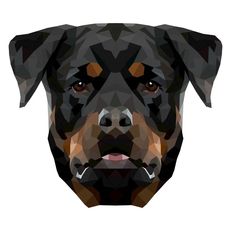 Polyart Rotweiler