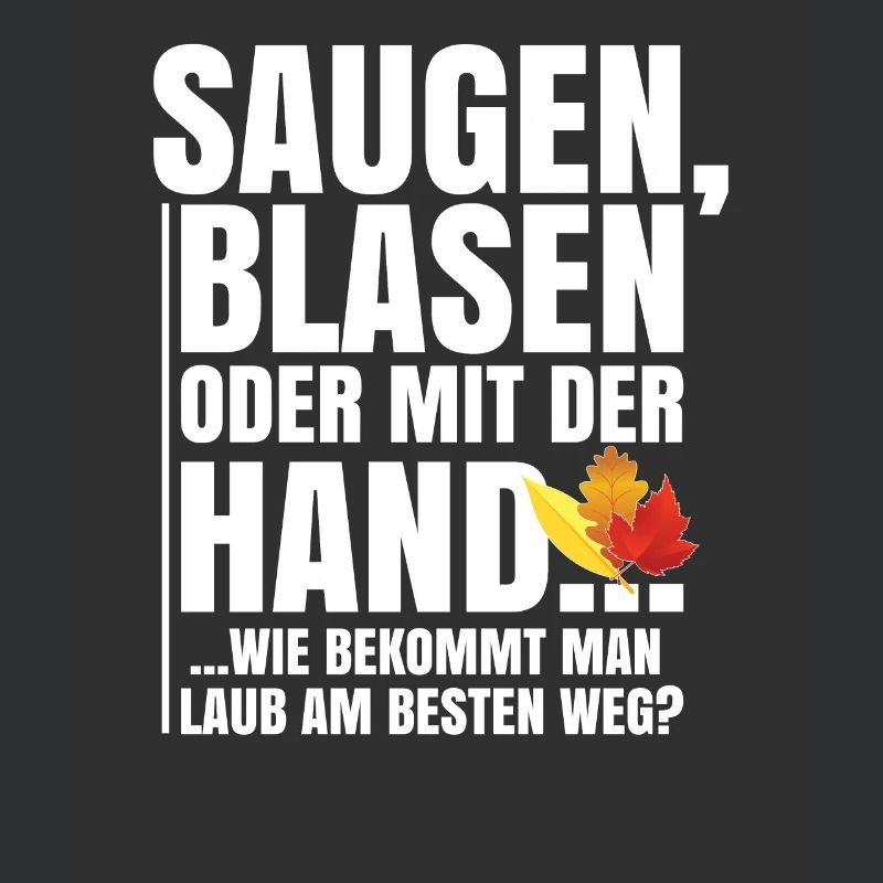 Saugen, Blasen oder mit der Hand