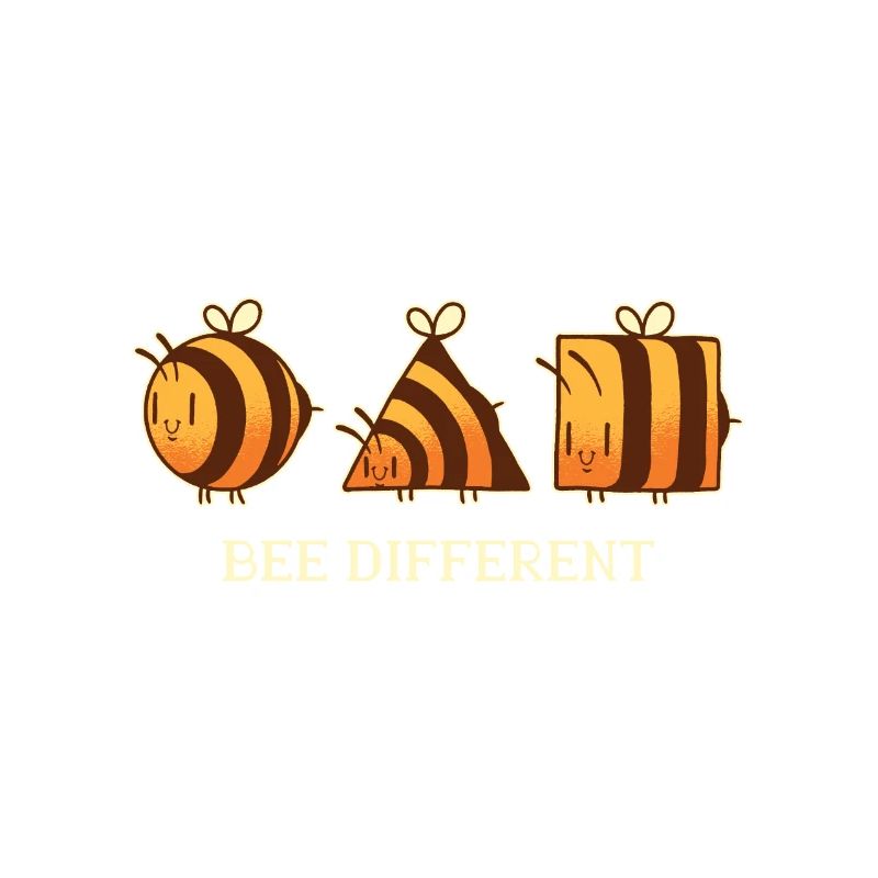 Bee different bee shirt