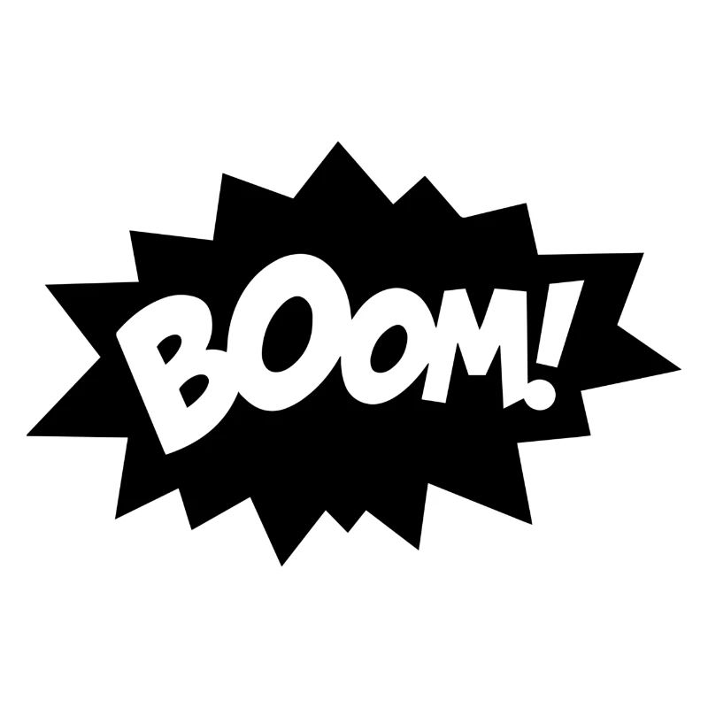 Speech bubble boom