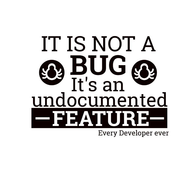 « Not a Bug » | Programmeur, programmeur