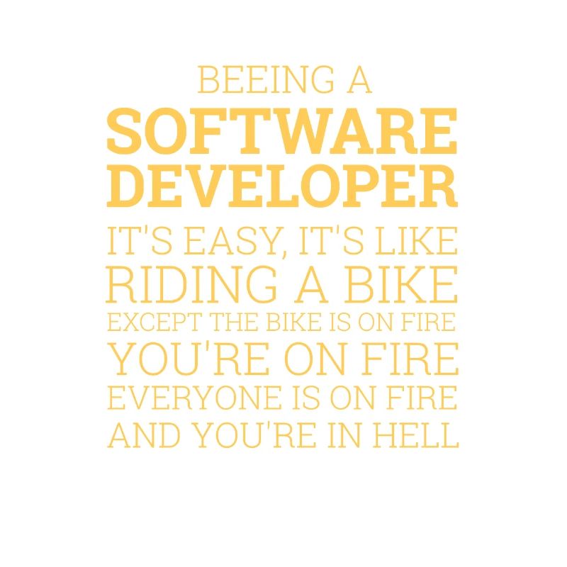 « Software Developer- Riding a Bike » | Programmer