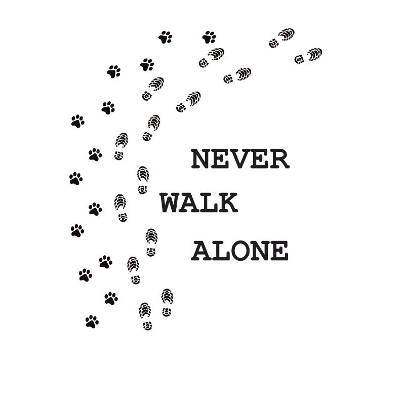 never walk alone; Hund