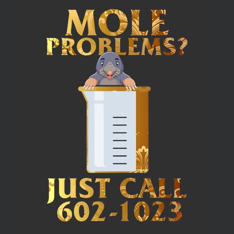 Mole Day Beaker Cute Mole Rat Problems Just Call