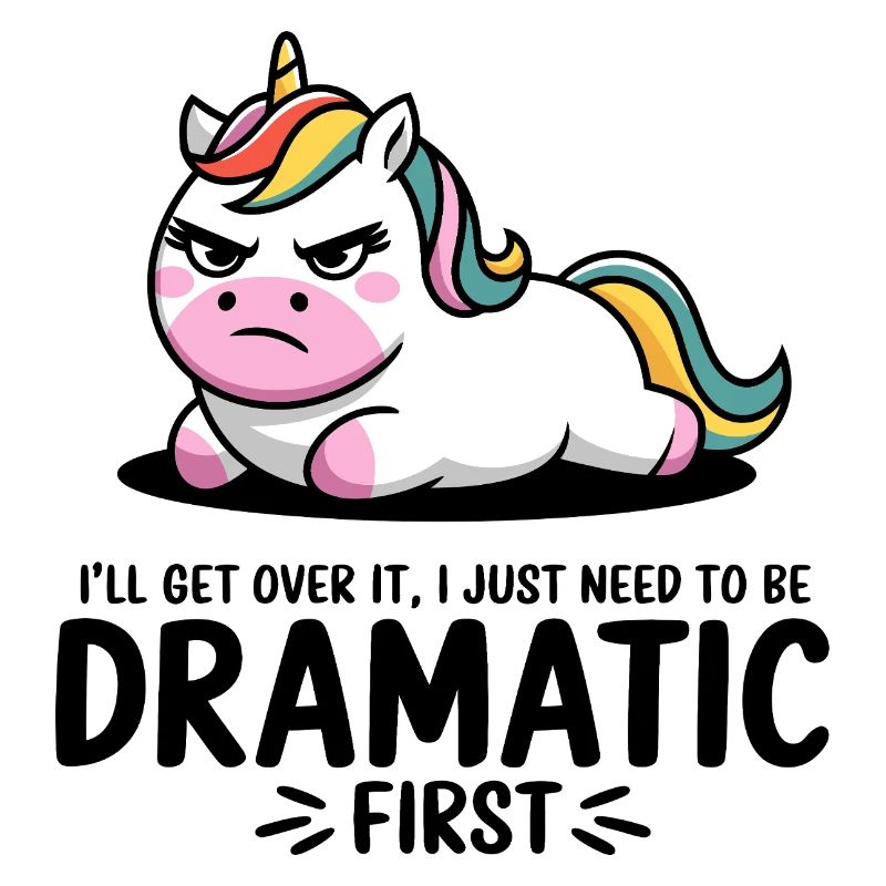 Dramatisches Einhorn