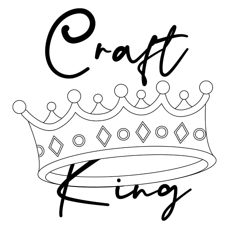 Craft King Black and White