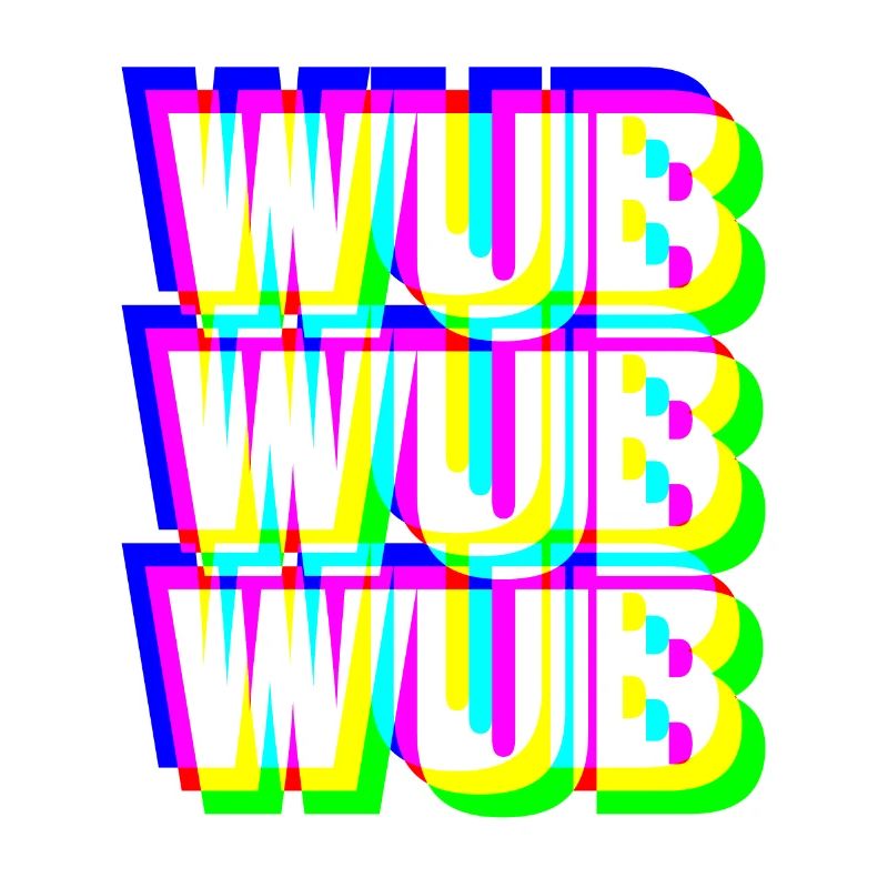 WUB WUB Dubstep Techno Rave Headbanger DJ Gift
