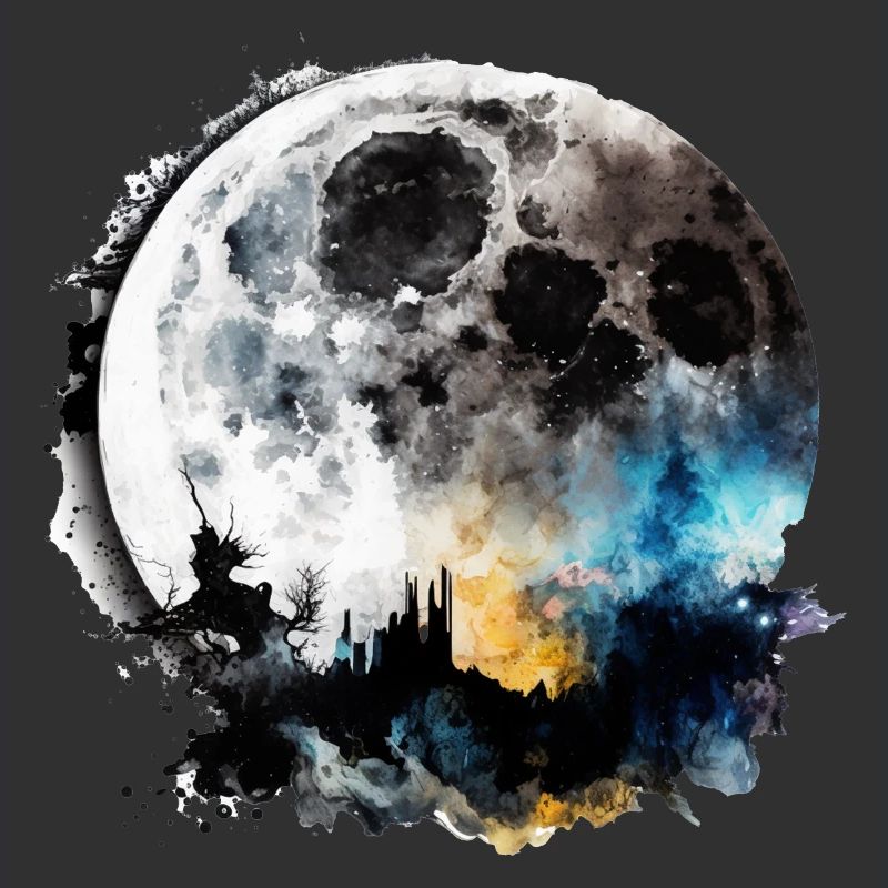 Moon Comic Style