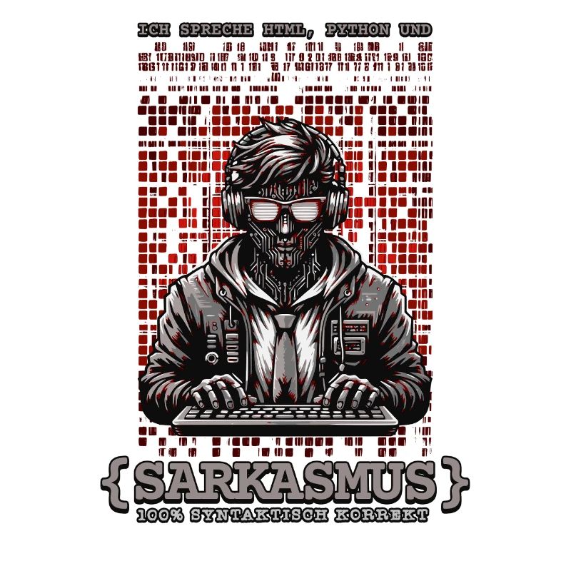 I speak HTML, Python and sarcasm