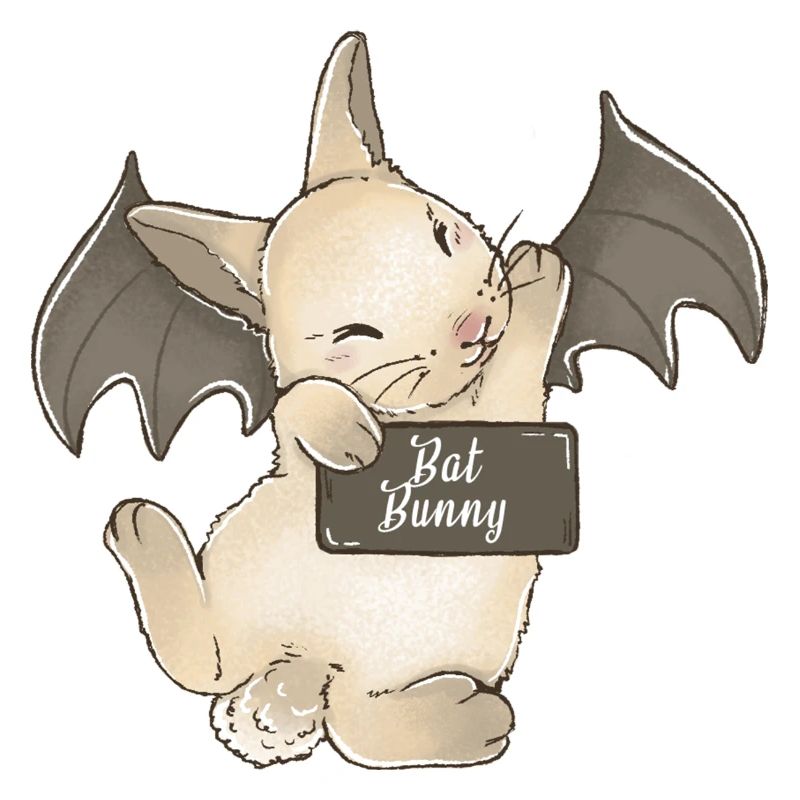 Cute Bat Rabbit