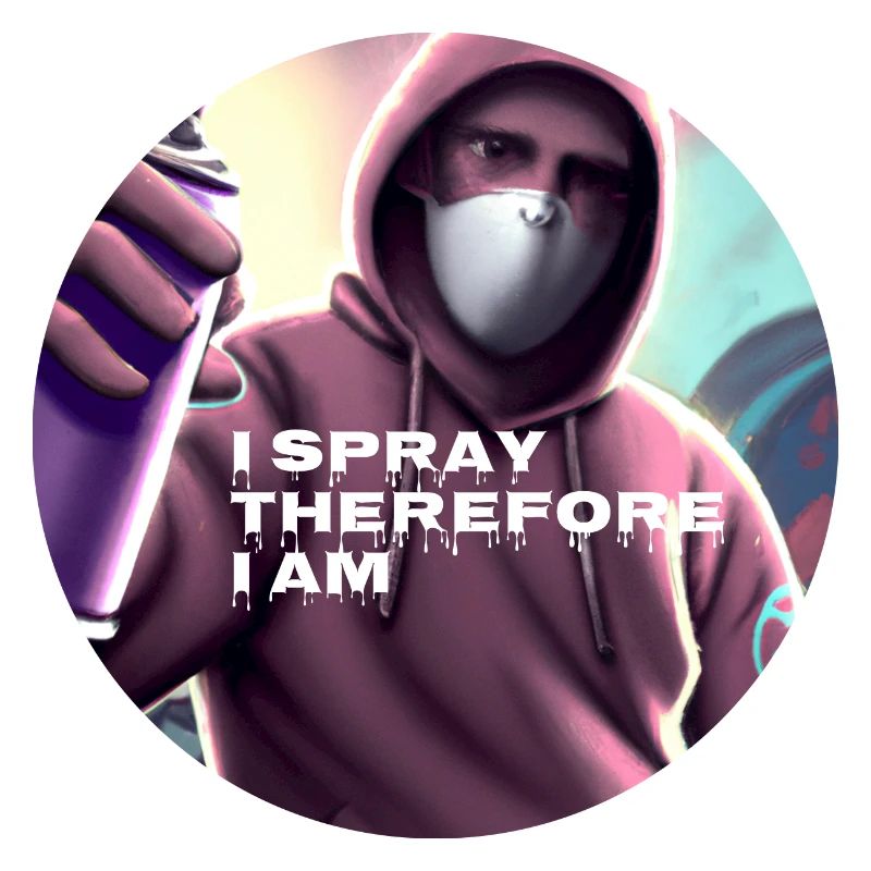 I SPRAY THEREFORE I AM - Sprayer mit Dose