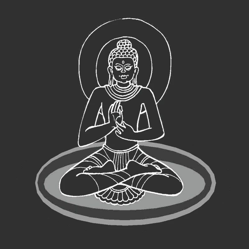 Sitzender Buddah