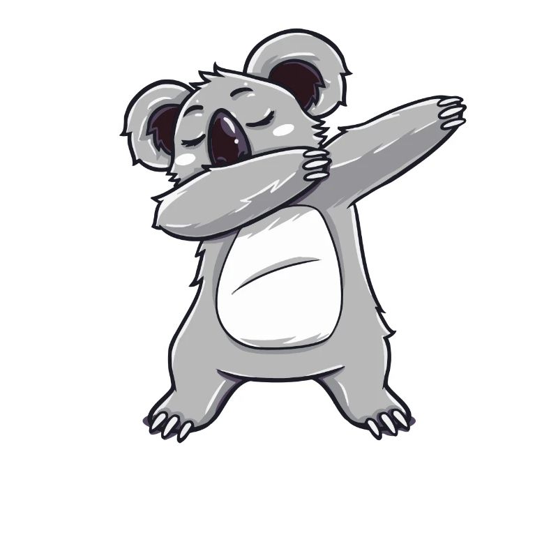 Dabbing dab Koala Bär Dab Geschenk Geburtstag