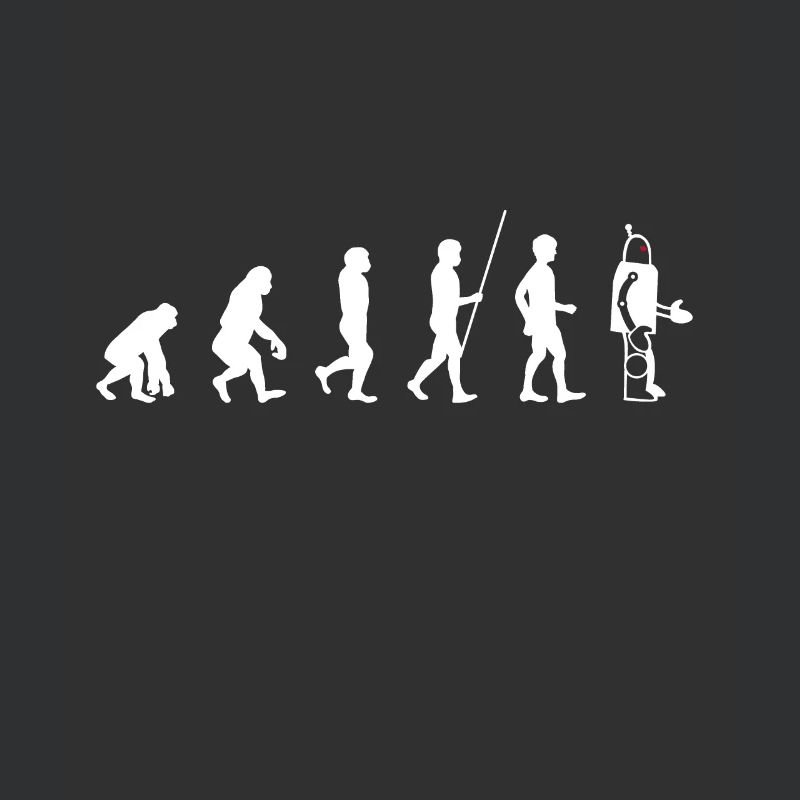 Evolution - Robot - Blanc