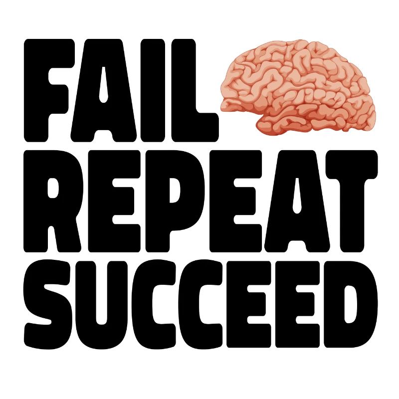 Fail into Succeed black