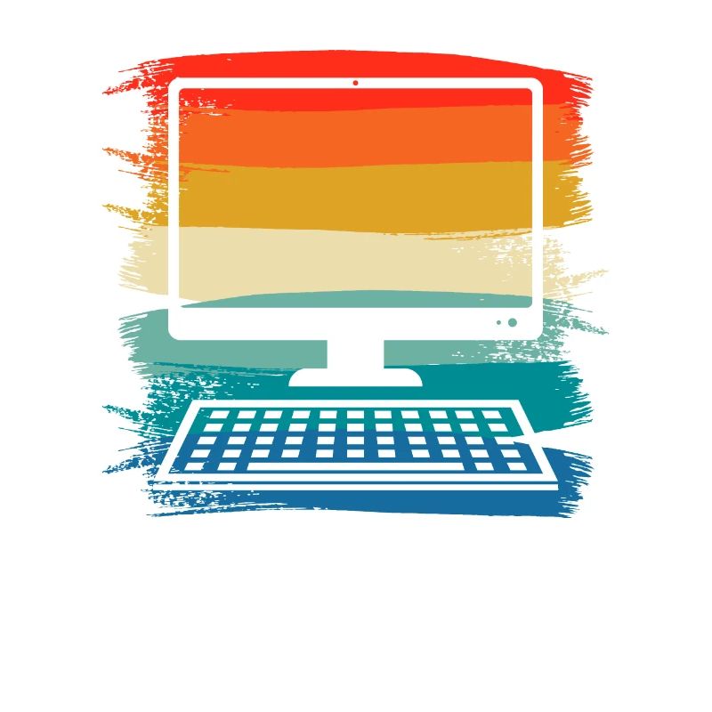 Rétro Vintage Programmeur Programmation Informatique