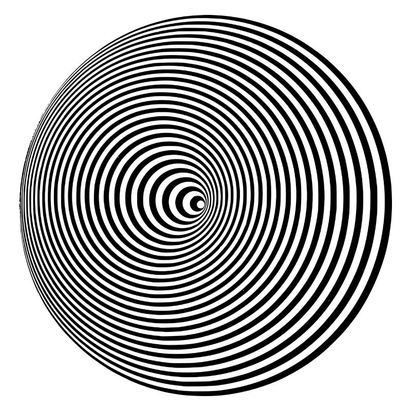 Kreis Illusion Geschenkidee Geschenk