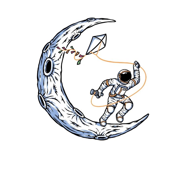 L’espace est illimité - Astronaute dans l’espace