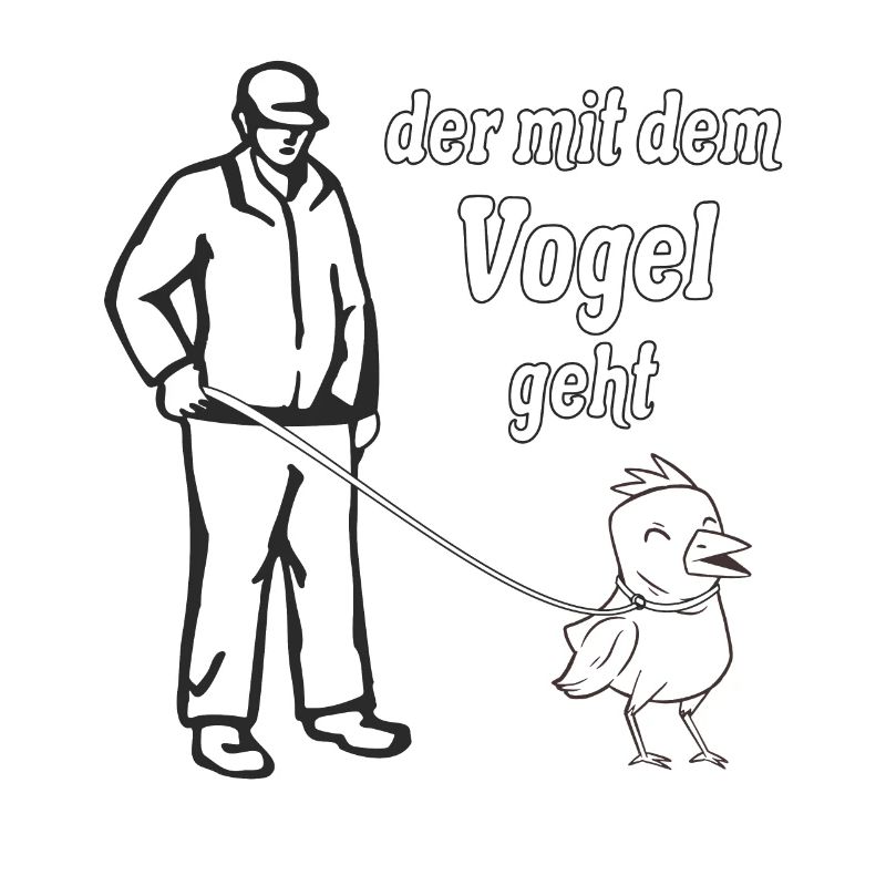 DER MIT DEM VOGEL GEHT