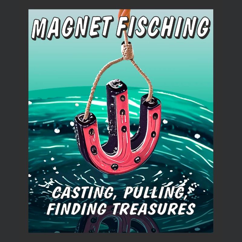 MAGNET FISCHING CASTING PULLING FINDING TREASU