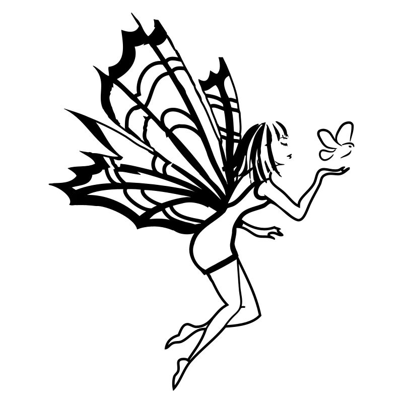 Oiseau aile de fée