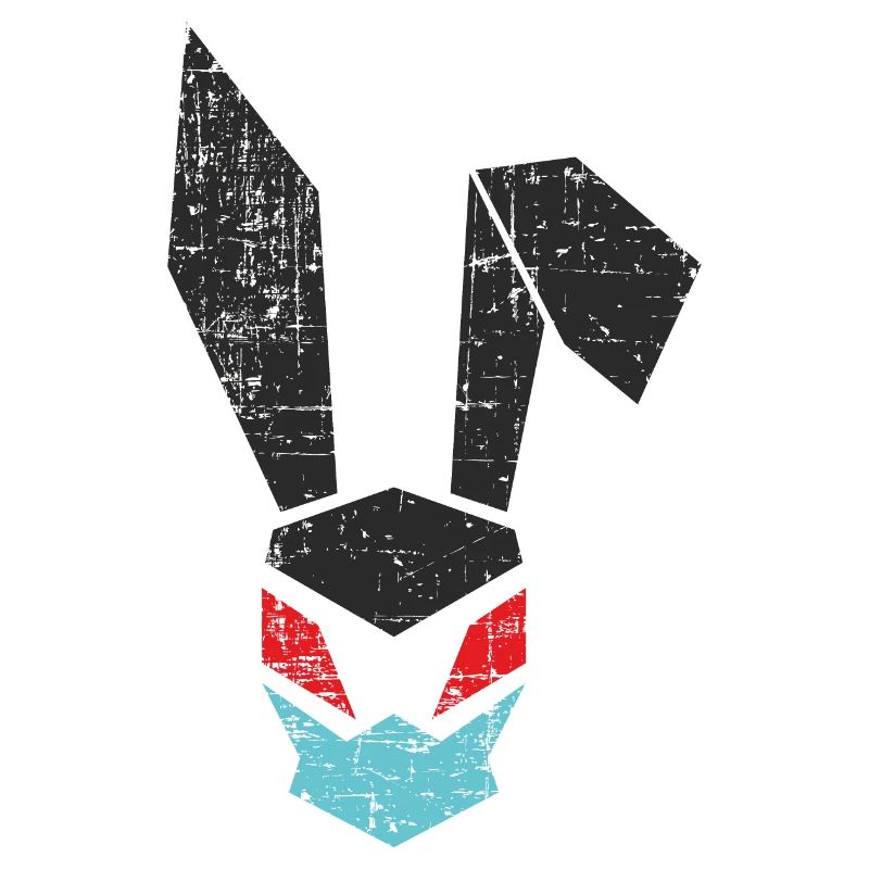Crazy Easter with MNS mask - geometric