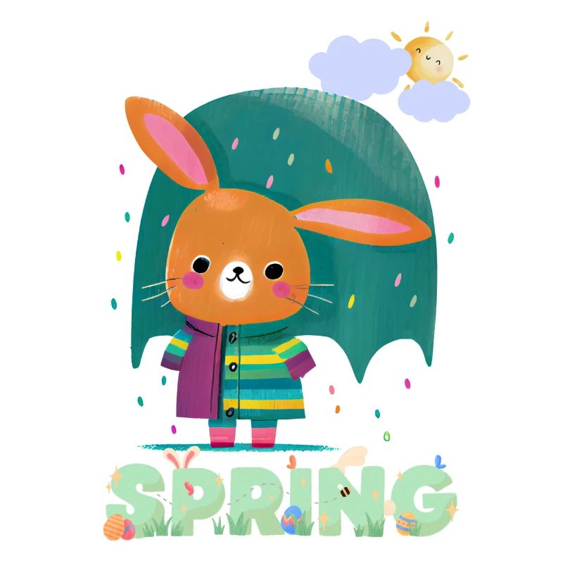 Spring | Easter | Happy Easter | Illustration