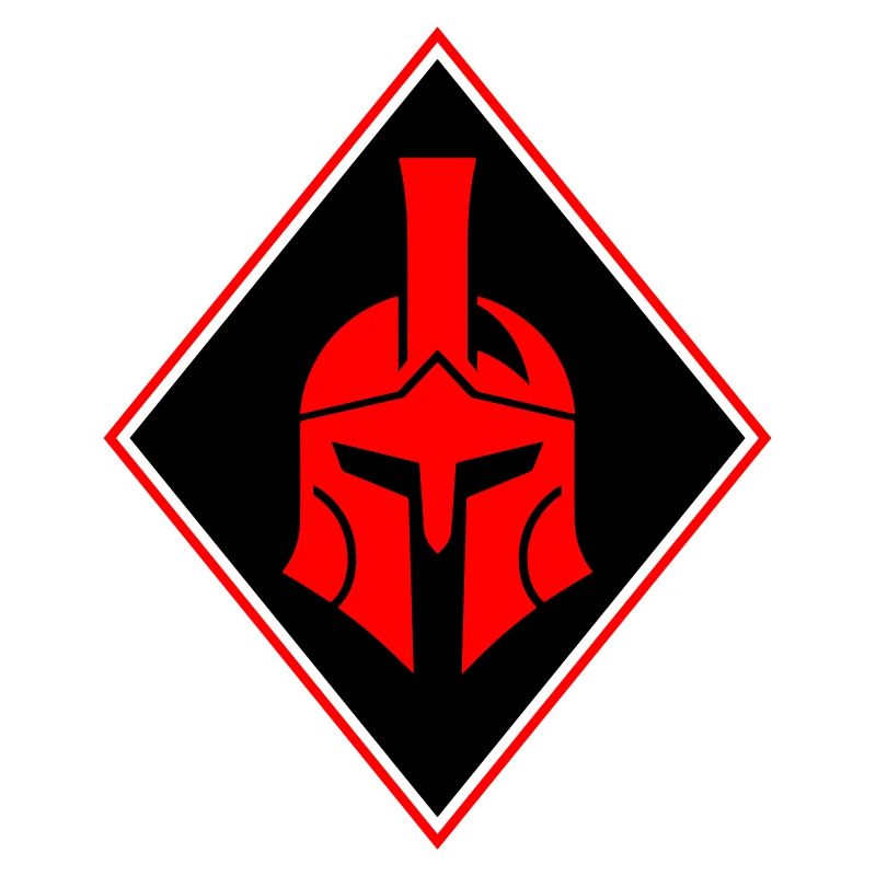 Spartaner Helm Logo Gladiator