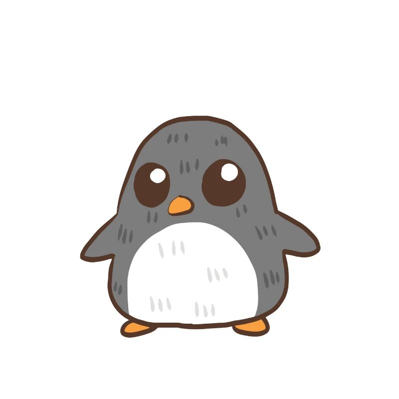 Penguin Chubby Chubby Penguin with Overweight