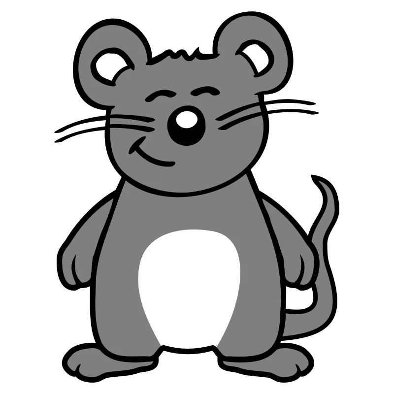 Mouse Mouse Cute Little Rat Rodent Friendly
