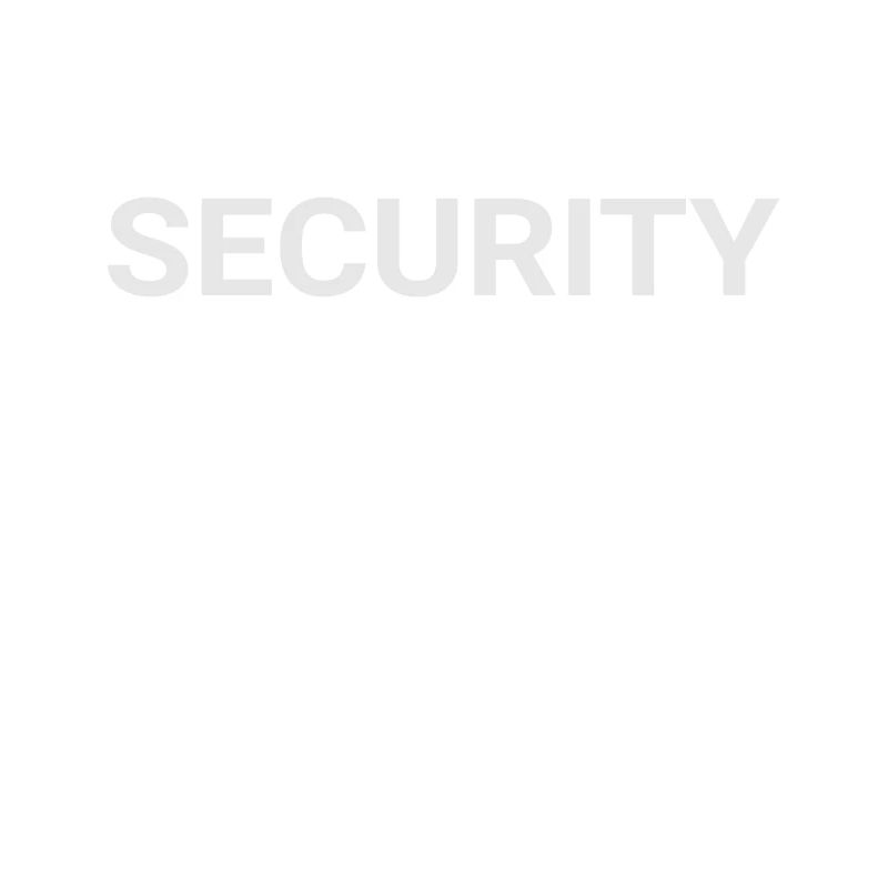 Security - back, back, back labeled
